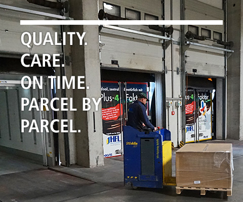 QUALITY. CARE. ON TIME. PARCEL BY PARCEL. MOBIL